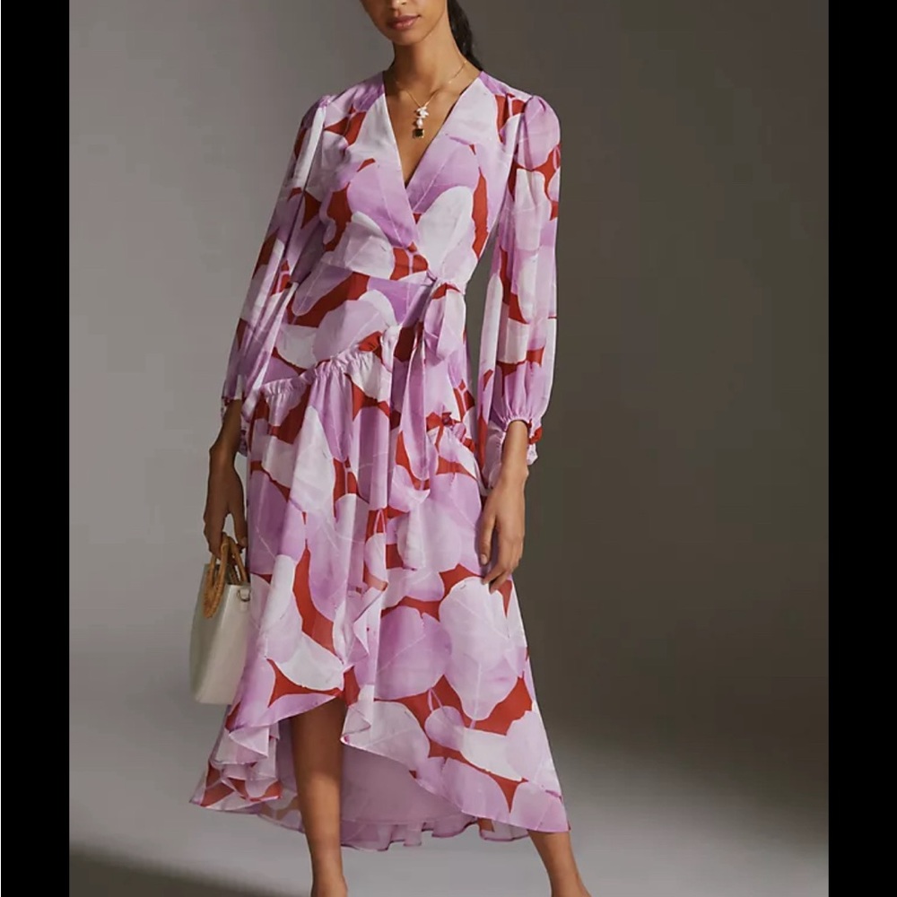 Hutch Anthro Wrap Dress